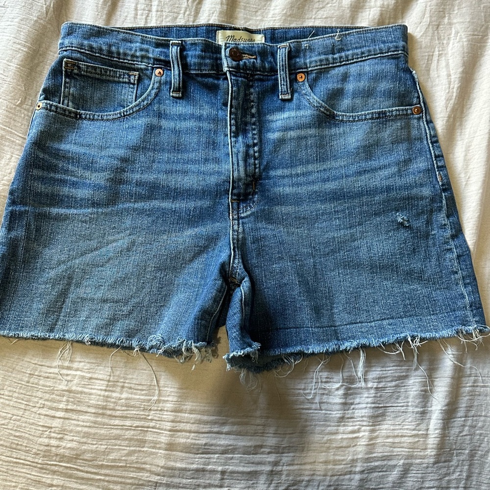 Madewell Blue Jean Shorts